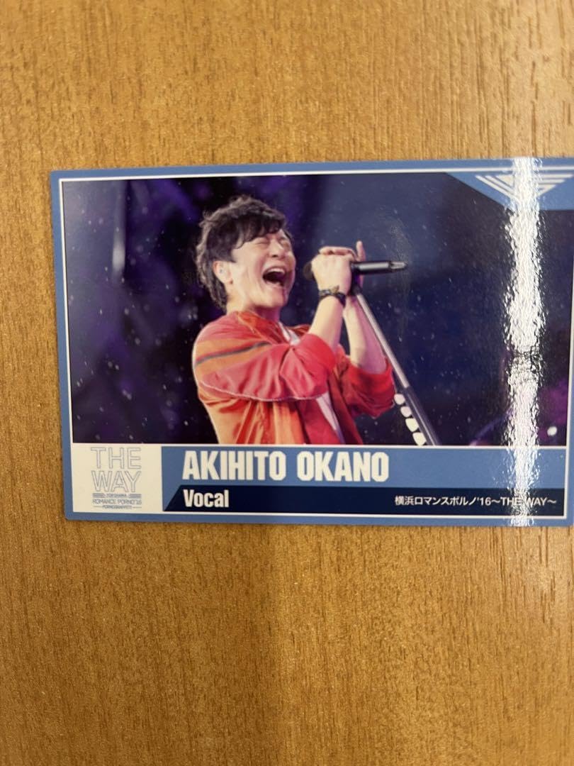 Amazon.co.jp: 岡野昭仁さんチップスカード6枚／ポルノグラフィティ